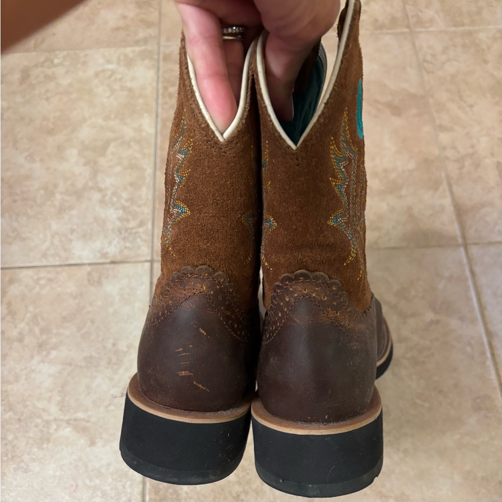 Vintage Arita women’s short cowgirl boot! Great condition! - Picture 8 of 10